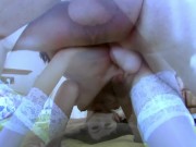 Skinny and hot Young spanish babe with hairy pyssy Ana Rock fucking with Terry Kemaco 9/16