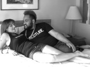 Amber Leah suck the like out of his smal cock 3/16