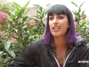 Ersties - Solo masturbating in public toilet with Kali 10/16