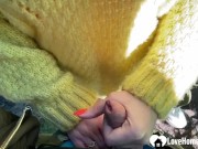 I met a hot blonde with glasses in the park and she wanted some cum. 10/16