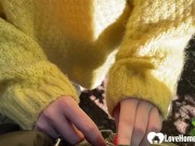 I met a hot blonde with glasses in the park and she wanted some cum. 8/16