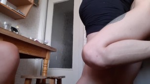 I smoke a cigarette and watch my girlfriend get fucked by another girl - Lesbian_illusion