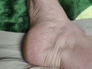 Going to bed with dirty stained soles 2/16