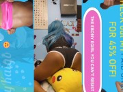 Slutty egirl facesitting on pikachu 14/16