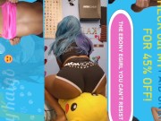 Slutty egirl facesitting on pikachu 3/16