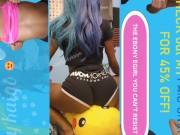 Slutty egirl facesitting on pikachu 5/16