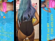 Black Girl jumps and ass Claps Effortlessly, twerking and shaking ass 13/16