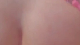 Swallowing extreme huge 4+" sinnovator thick plug makes my giant pink asshole gape