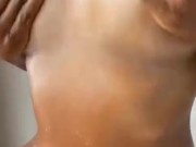 Oily slippery tits 12/16