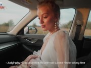 A student girl paid with a blowjob for the trip - OwlCrystal 2/16