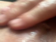 SlutWife fingered deepthroats and squirts 10/16