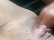 SlutWife fingered deepthroats and squirts 4/16