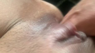 SlutWife fingered deepthroats and squirts