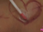 Lovely Friend Buddy Amy Days Loves Fingering Action When Everyone Is On Bed 13/16