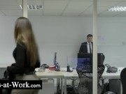 The busty coworker Ania Kinski wants anal sex 3/16