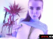 EDEN IVY & MONIKA WILD Gape, Fart & Prolapse with MASSIVE Anal Dildos - EvilAngel 2/16