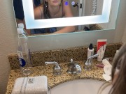 Slutty bridesmaid sneaks away to suck me off 10/16