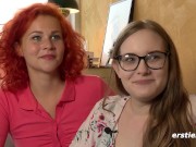 Ersties - 3 Mal Orgamus mit der spielerischen Helena und Luna A. 9/16