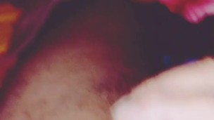 Straight Guy's Night of Passion: Big Black Cock in Bed