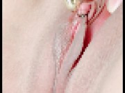 吸引して敏感になった勃起クリトリスを拘束、クリバイブでたくさんコリコリする 10/16