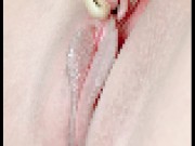 吸引して敏感になった勃起クリトリスを拘束、クリバイブでたくさんコリコリする 14/16