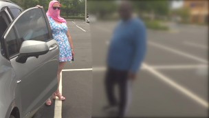 Big juicy fat ass busty white girl having sex in car - BBW ssbbw milf in mini dress creampie twice