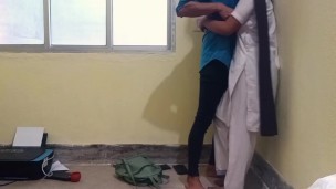 Indian tution girl and tuition teacher doing fucking at store room