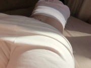 Hot Couple Real Sex in the Morning From Behind
