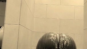 Big Booty Jiggling In Shower
