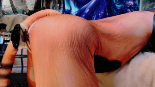Lion Being Tamed with Multiple Anal Squirting Orgasms!!!