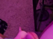 Virgin jerking off with his precum 3/16