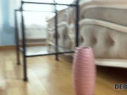 DEBT4k. Vase and Sex. Hot sex with Olivia Sparkle 9/16