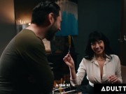 Naughty MILF Little Puck FISTED In The Office! 1/16