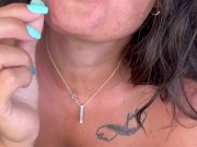 Naughty Girl Playing With A Milky Condom And Her Body💦 14/16