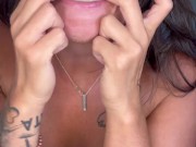 Naughty Girl Playing With A Milky Condom And Her Body💦 16/16