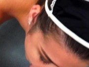 Cock Praising Stepsis Kylie Rocket Satisfies Stepbro's Demands Cleans The Cum Out of His Cock 2/16