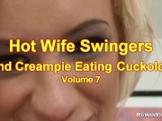 Hot wives fucking their BBC lovers while sissy cuckolds watch locked in chastity femdom facesitting ass licking strapon sex 2/16