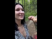 ADULT GAMES TURN INTO PASSIONATE SEX IN THE FOREST 7/16