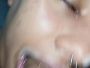 I ate sperm even through my nose, I love creampie foaming in my mouth🍆🥛🥛🥛🤤💯🥛🥛🥛😋🫦🥛🥛🥛🥛