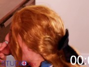 Three Cheers For The NHS - British Nurse Cumshot Compilation 7/16