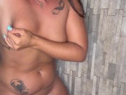 Girl Naughty Pissing On The Shower💦 6/16