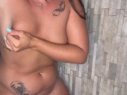 Girl Naughty Pissing On The Shower💦 7/16