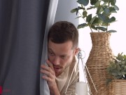 Brunette teen agrees to MMF threesome and gets DP 1/16