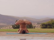 ULTRAFILMS Gorgeous model Alissa Foxy showing us her perfect yoga skills in this hot solo video 11/16