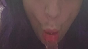 Practicing my blowjob skills
