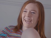 ADULTMOBILE - Madi Collins Masturbates While Her Stepbrother Is Watching, Then Squirts All Over Him 1/16