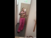 Waiting on the new guy in the work bathroom 2/16