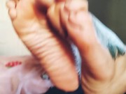 My Foot Slave Worships My Feet After Game
