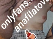 A new video is coming soon!  2 huge cocks and Nastya! Only in paid sources 4/16