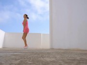 Desperate pee from  a cute chick 5/16